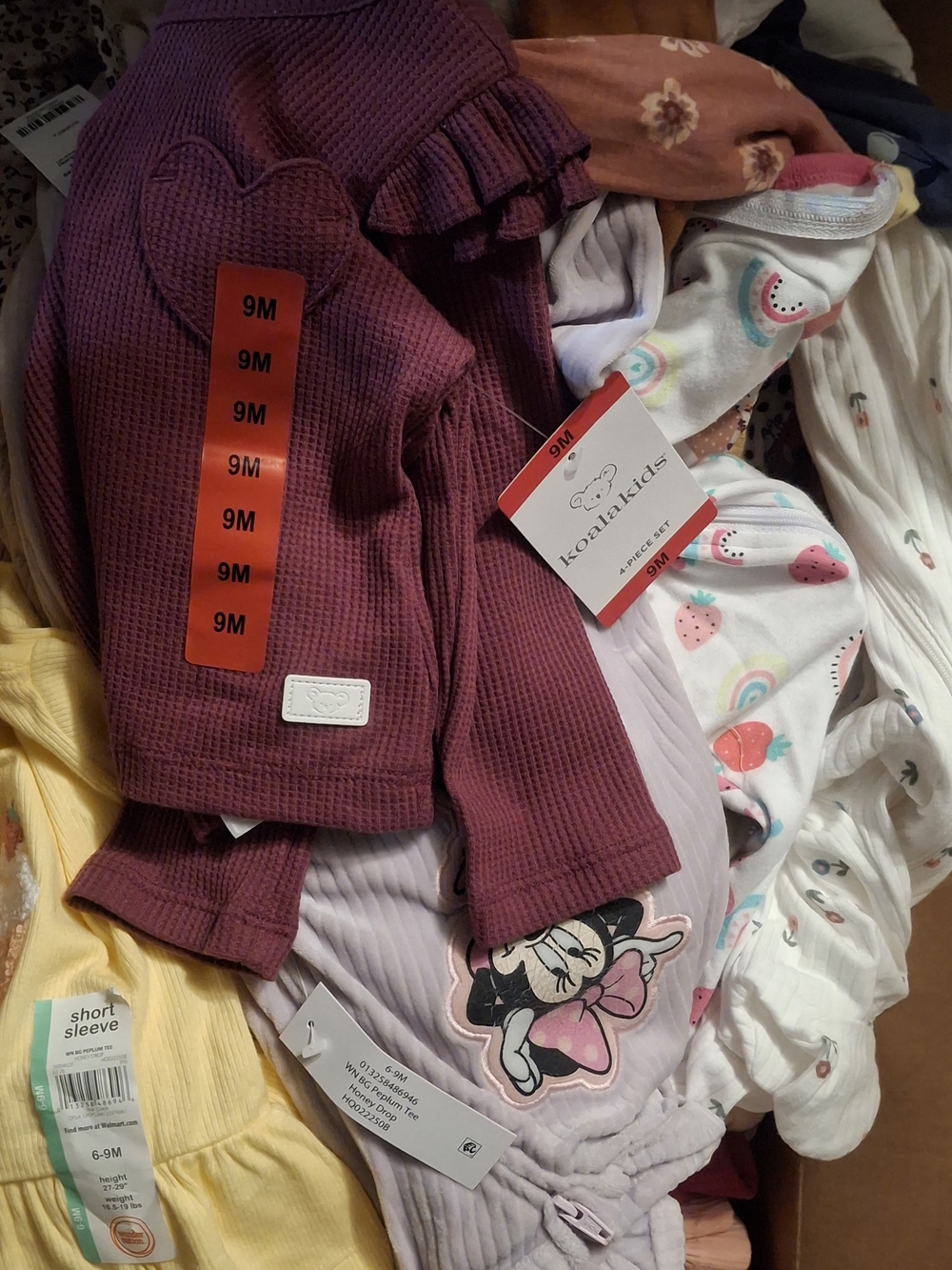 Baby Clothes 6-9 Months New With Tags And Used